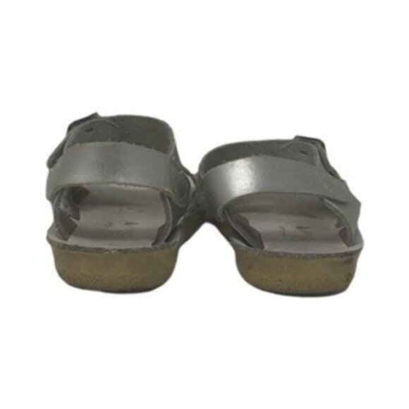 Salt Water by Hoy Sandals Silver Hearts Girl's Size 7 Very good used condition N - Picture 8 of 8